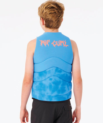 Rip Curl Dawn Patrol Boys Wake Vest - Blue